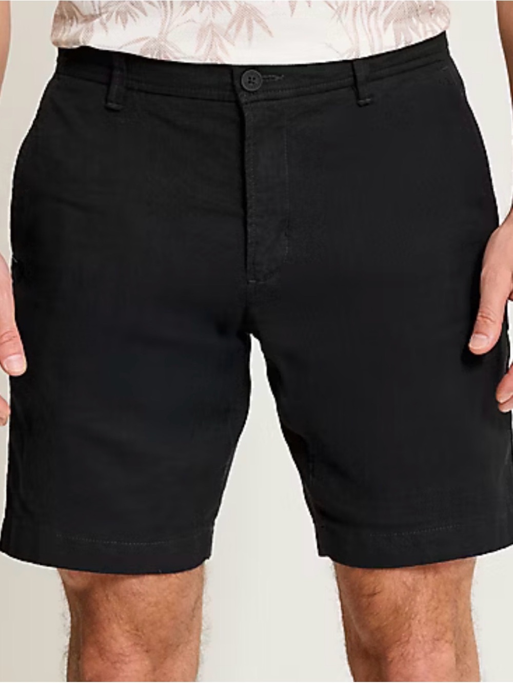 Tommy Bahama Black Flat Front Men's Shorts W34